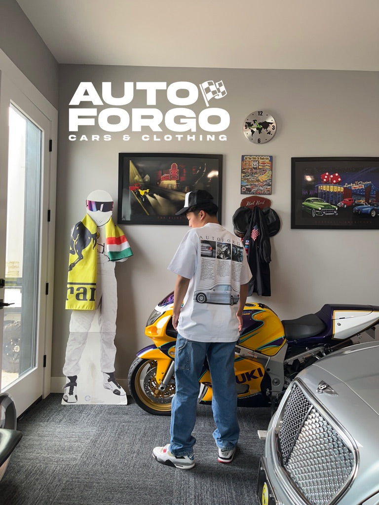 AutoForgo "BMW E46 MAGAZINE" Short Sleeve Tee