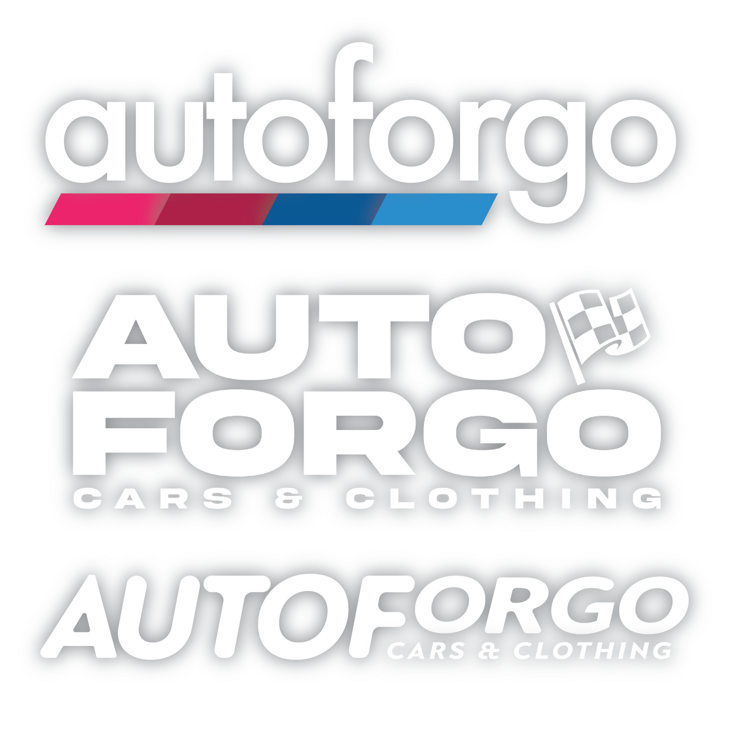 AutoForgo 3-Piece Sticker Pack