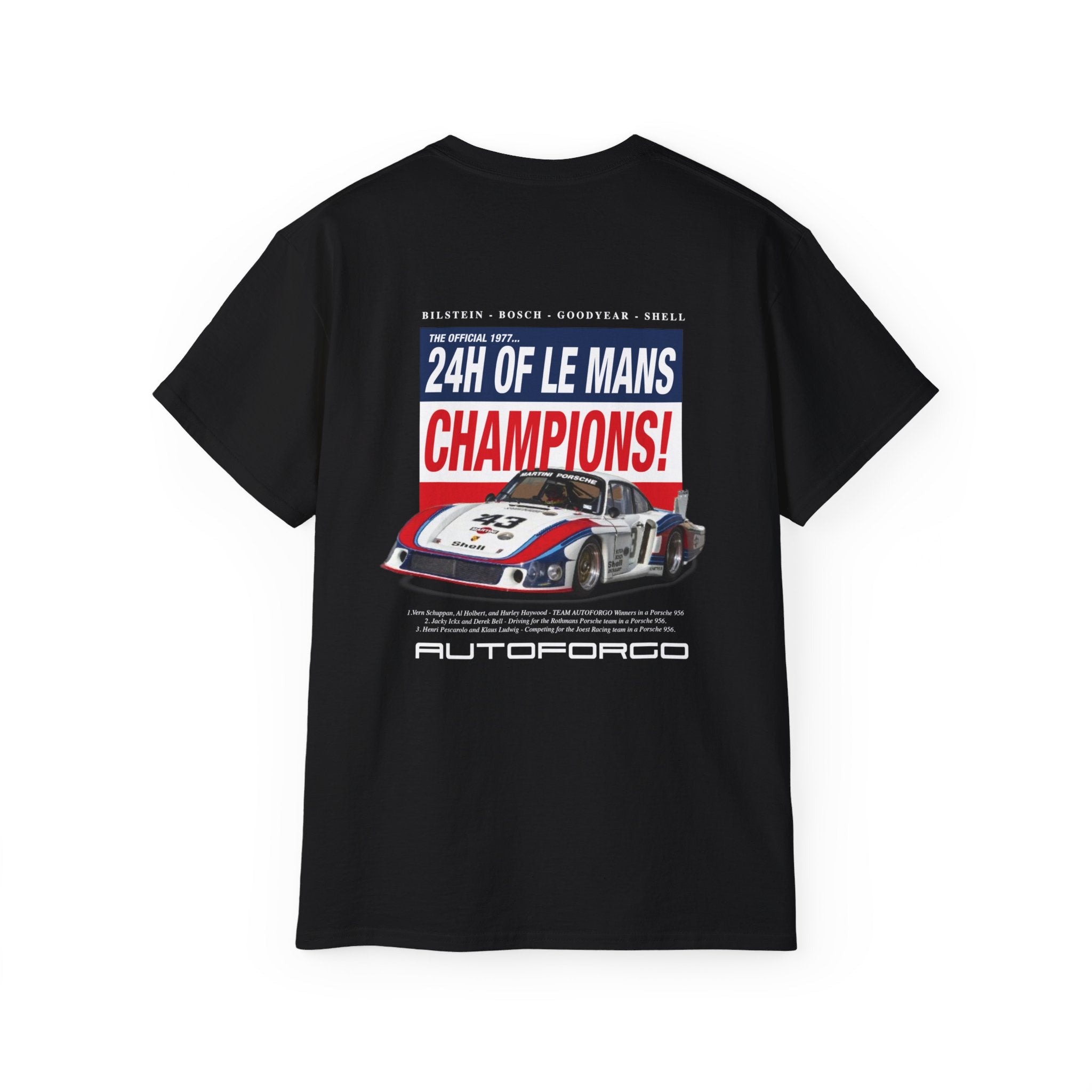 AutoForgo PORSCHE LE MANS Short Sleeve Tee