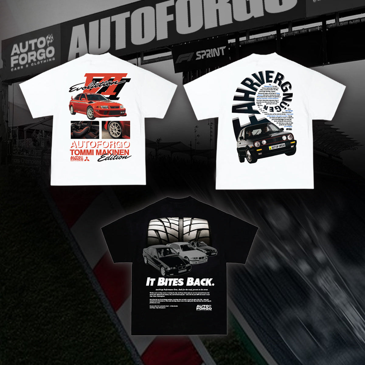 AutoForgo 3-Tee Bundle – $125